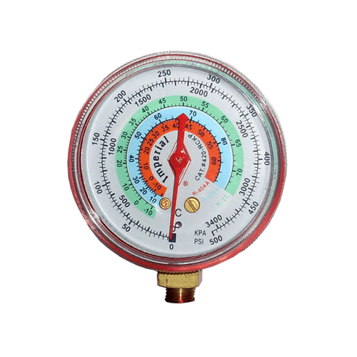 IMPERIAL HIGH SIDE GAUGE, R22,R134A,R404A