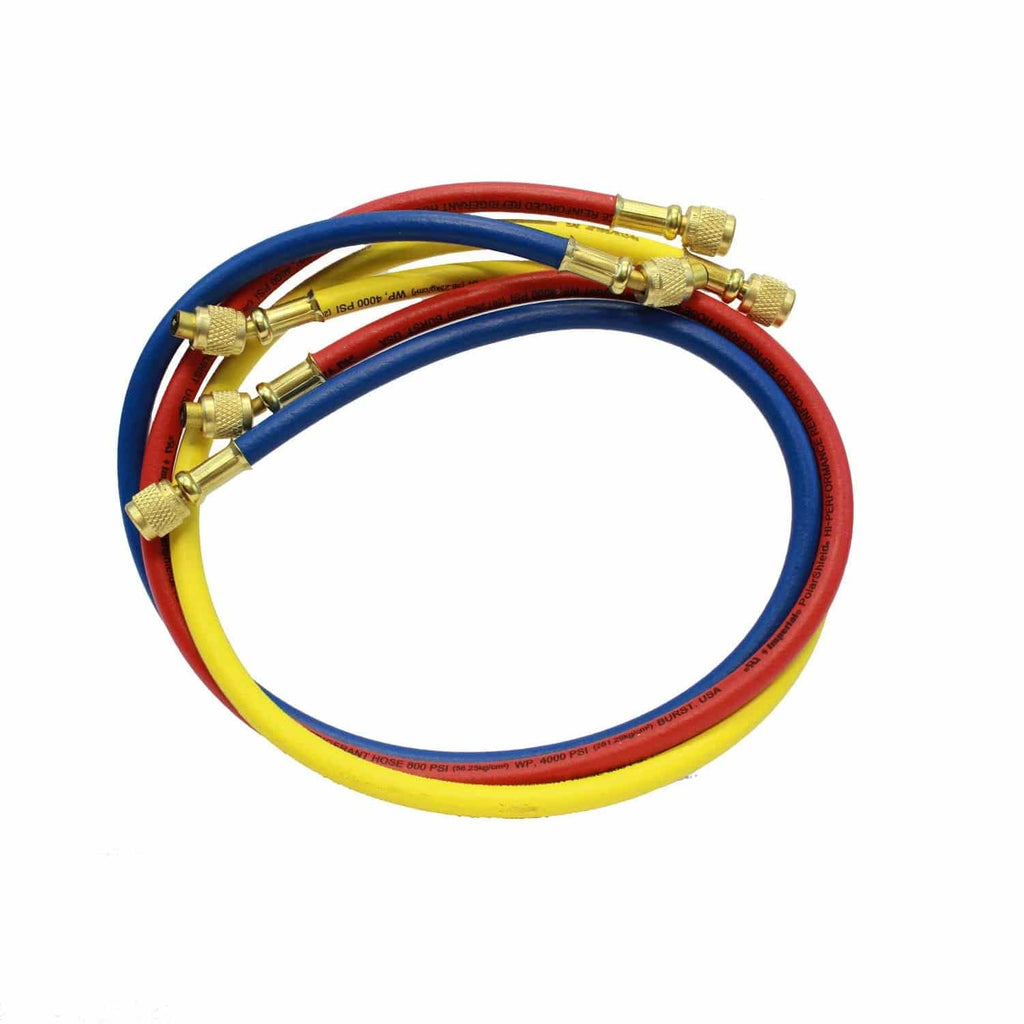 SET HOSES CHARGING 1/4"SAE X 3 36" LONG