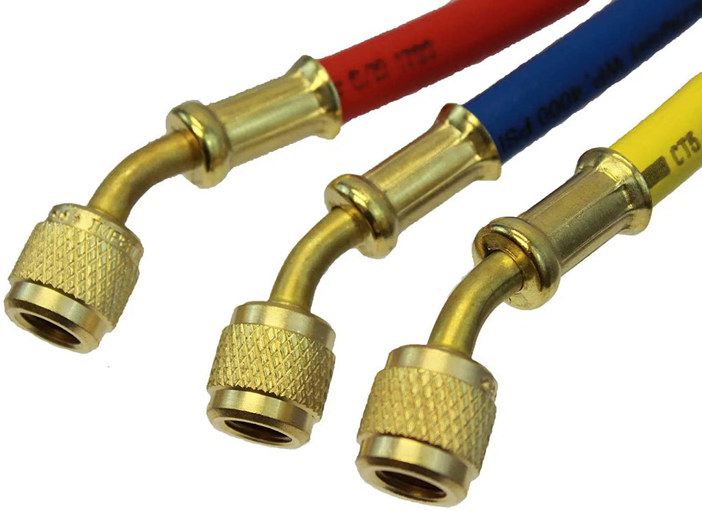 SET HOSES CHARGING 1/4"SAE X 3 36" LONG