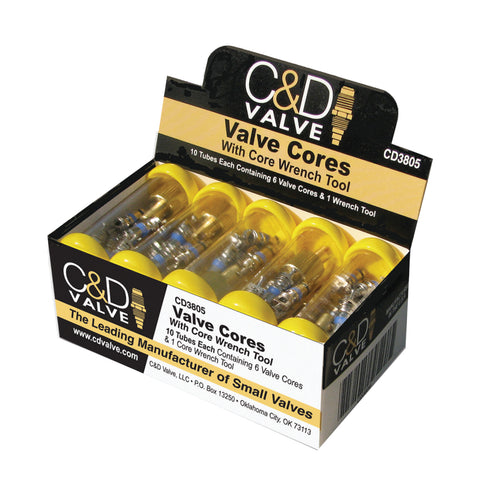 Valve core and remover kit