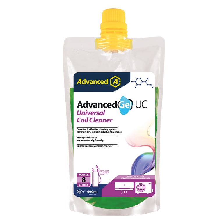 Advanced Gel Universal Coil Cleaner 490ml makes 8Ltr
