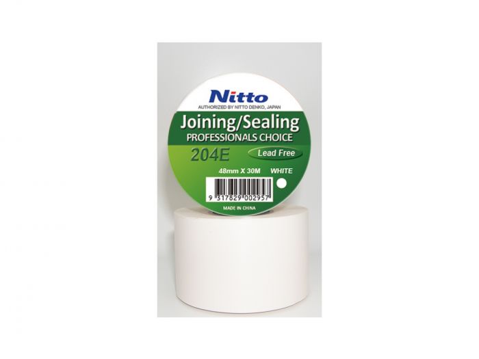 Nitto PVC Duct Tape White 30Mx48x0.13mm