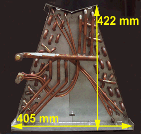 COIL DIR EXPN A/FRM 10KW 030A