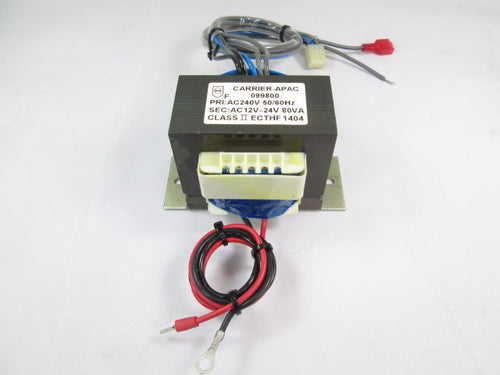 TRANSFORMER 240V/24-12V 80VA