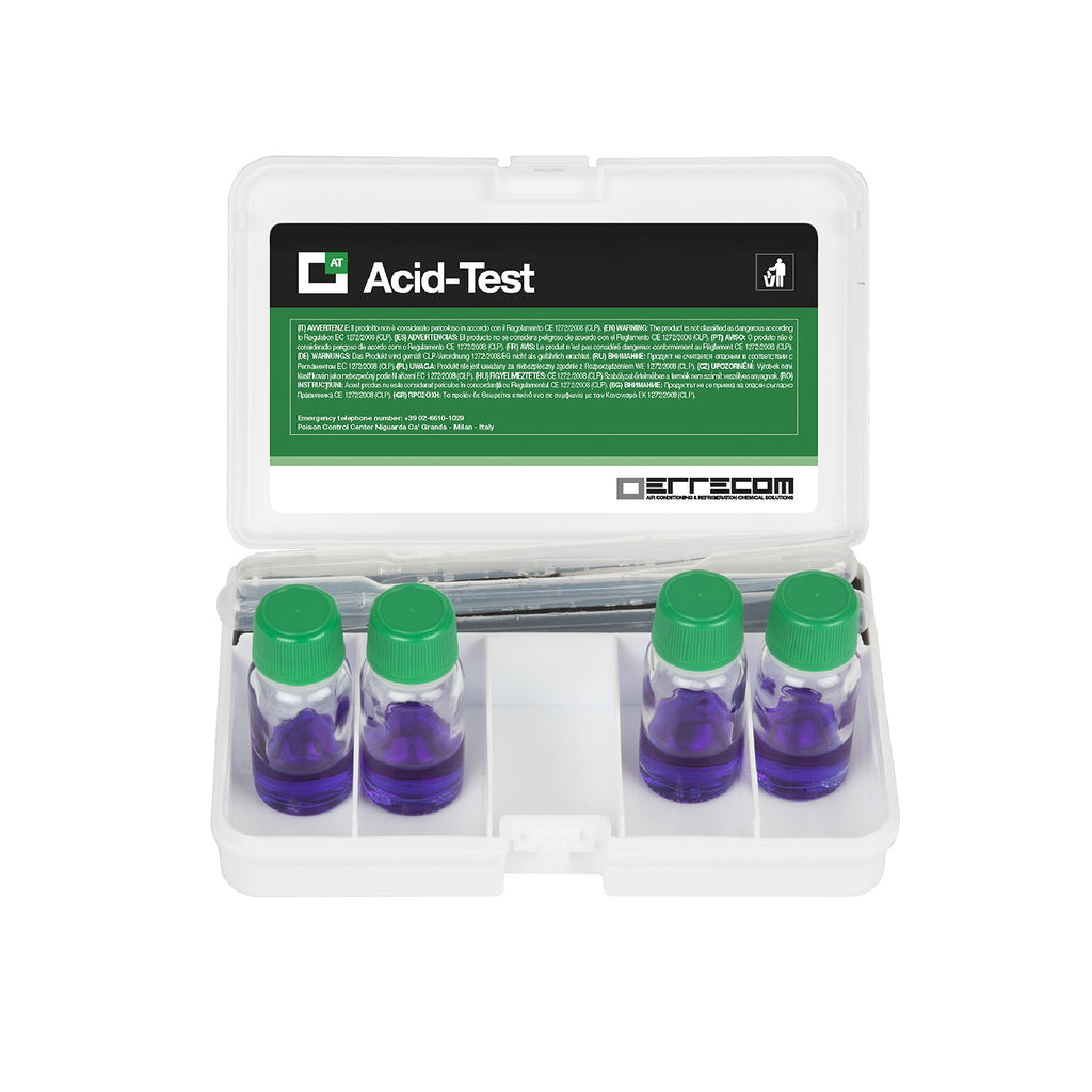 ERRECOM OIL TESTER TO DETERMINE ACIDITY IN HVACR SYSTEMS