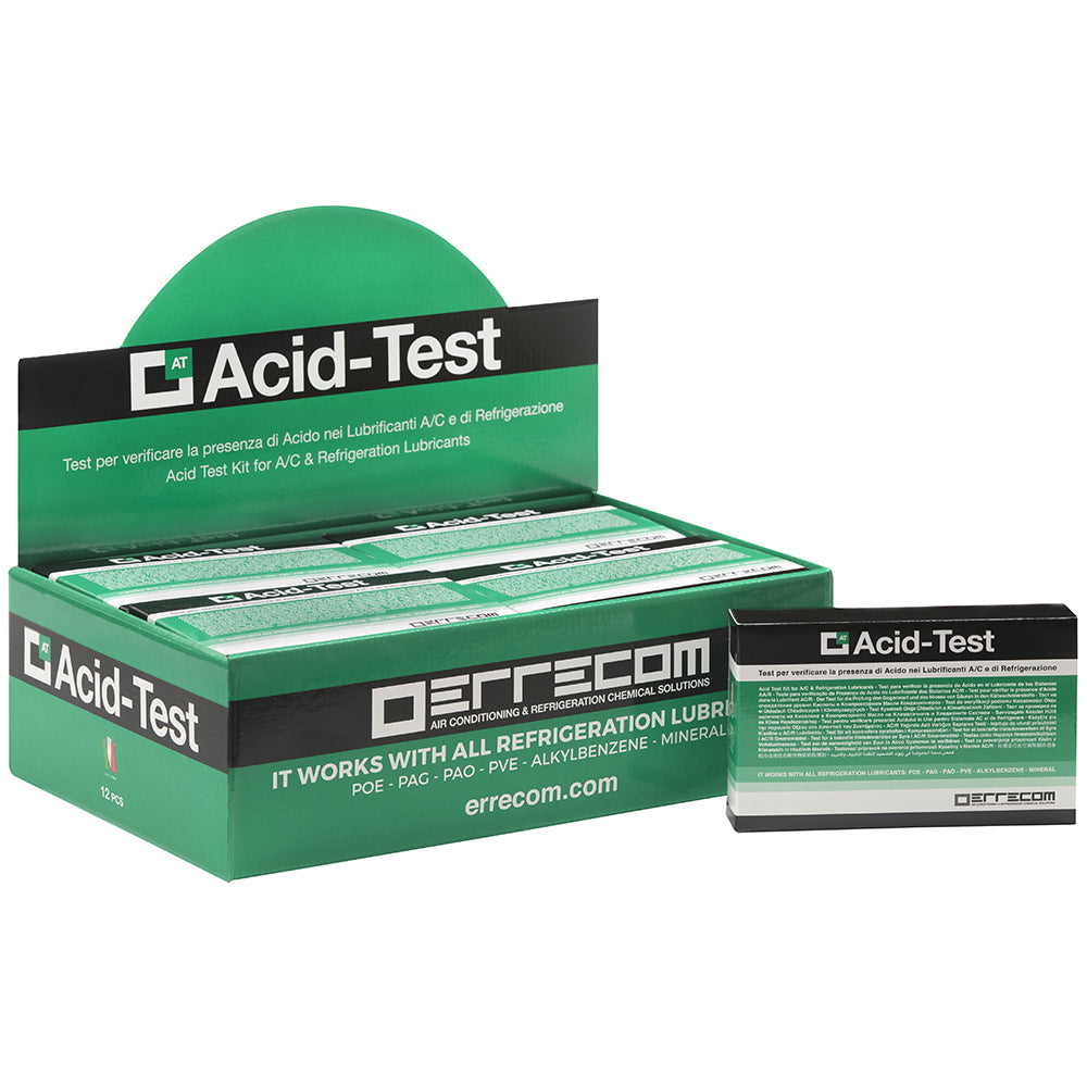 ERRECOM OIL TESTER TO DETERMINE ACIDITY IN HVACR SYSTEMS
