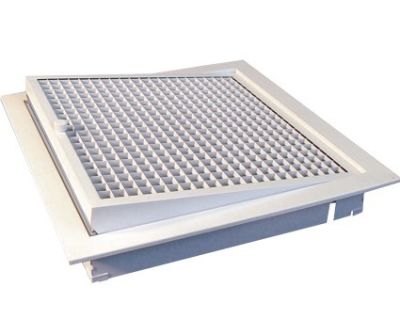 200mm X 200mm HINGED FILTERED RETURN GRILL