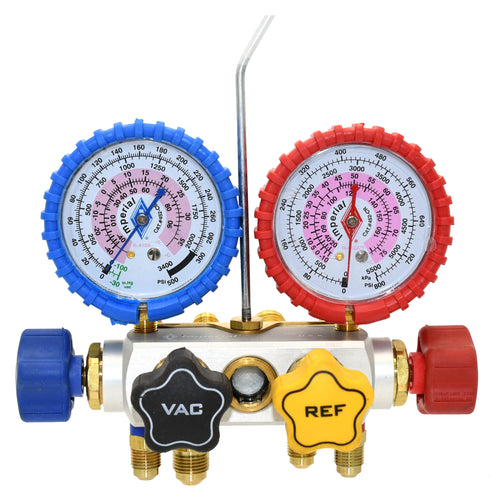 4 VALVE MANIFOLD (R410A) WITH 3X60