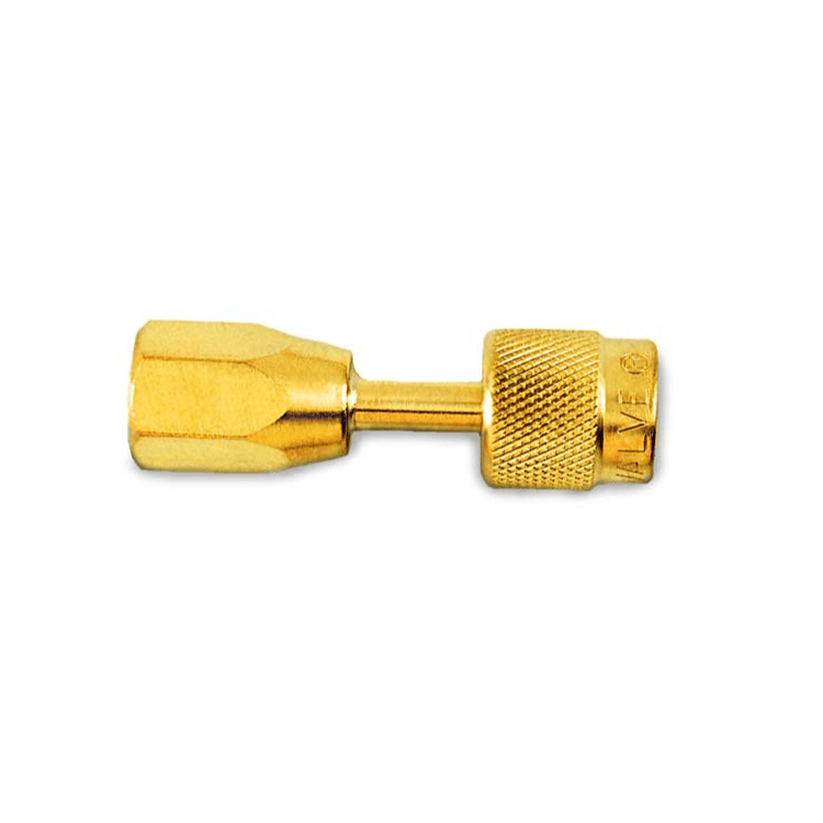 1/4 FLARE SWIVEL WITH DEPRESSOR TIP & SEAL X 1/8 FPT