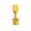 1/4 FLARE SWIVEL WITH DEPRESSOR TIP & SEAL X 1/8 FPT