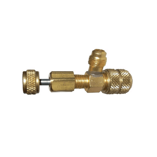 1/4 SAE CORE DEPRESSOR  WITH BACK SEALING VALVE