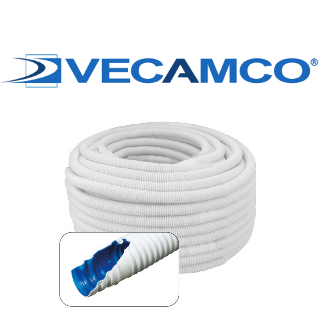 FLEXIBLE DRAIN HOSE - BI-EXTRUDED POLYPROPYLENE 16/18A 50MTR/ROLL