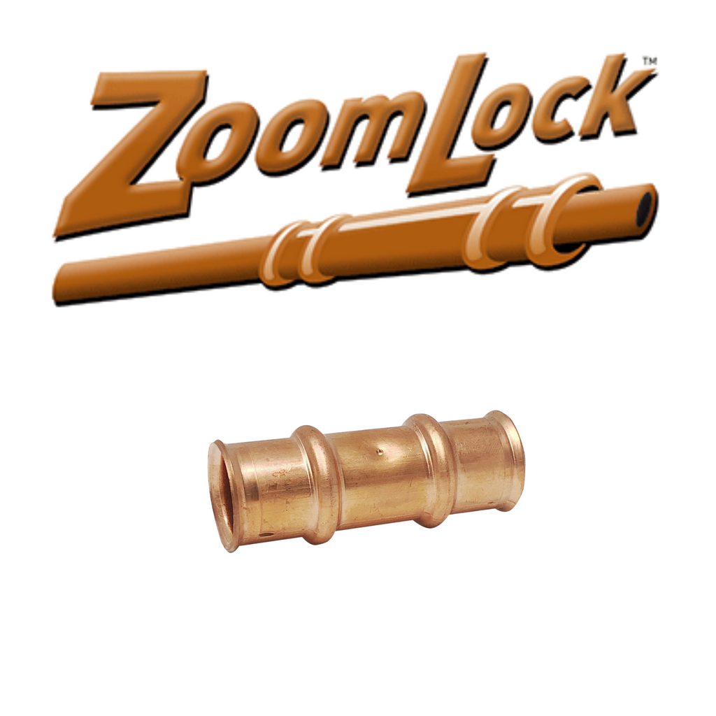 ZOOMLOCK COPPER COUPLING 1"