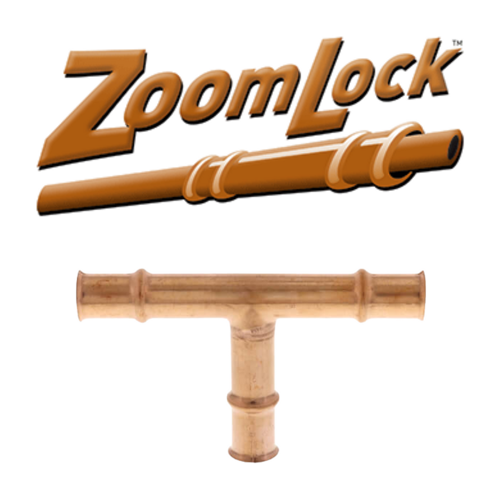 3/8" ZOOMLOCK TEE